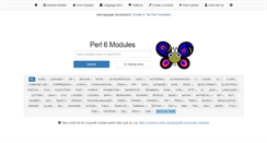 Desktop Screenshot of modules.perl6.org